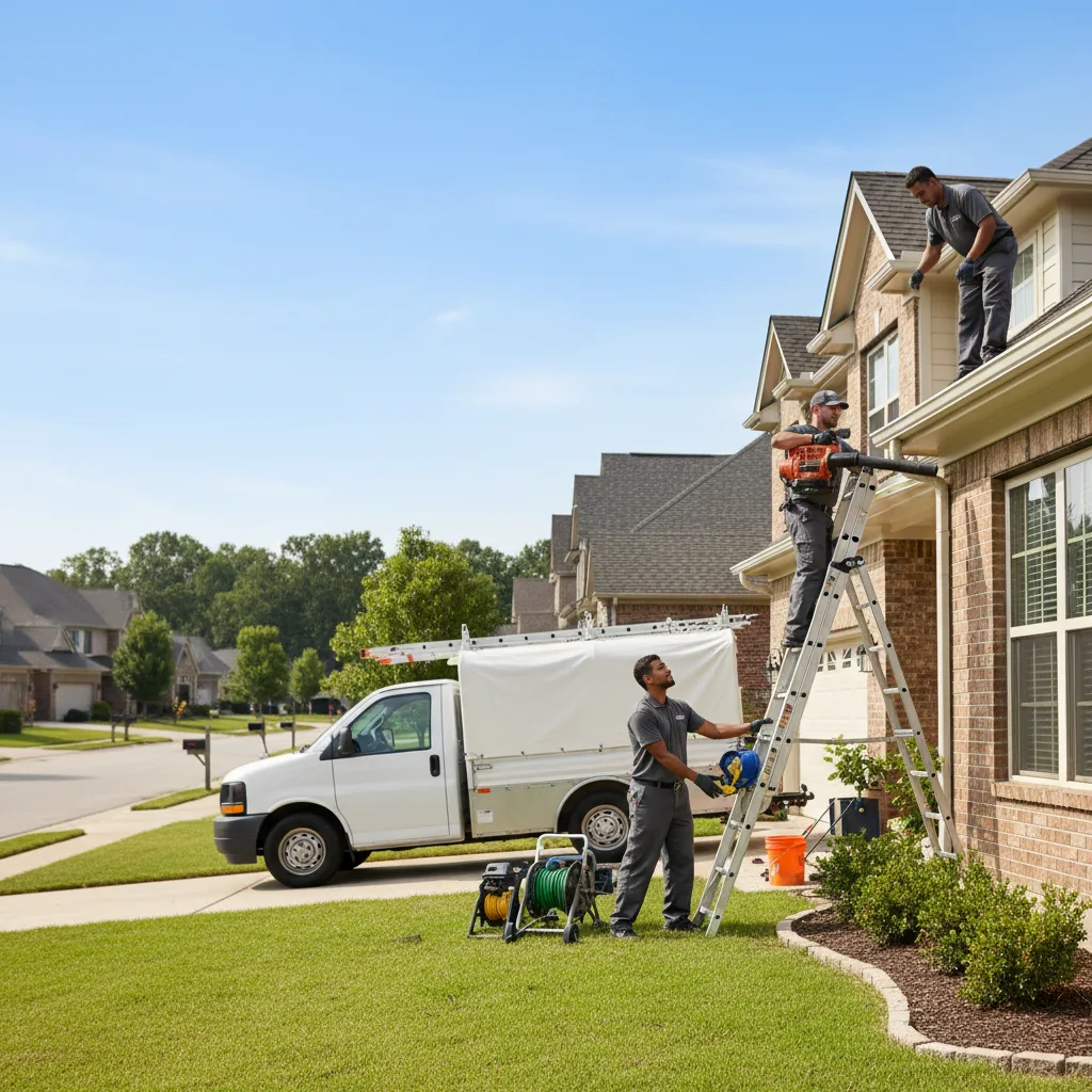 Home Gutter Service in Rochester, TX near me